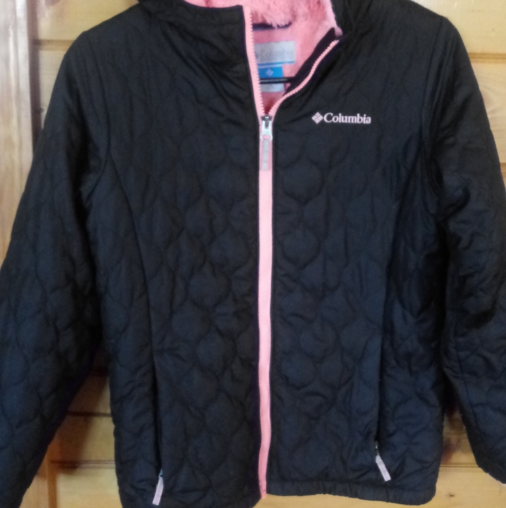 Girls medium thick columbia jacket (sold)